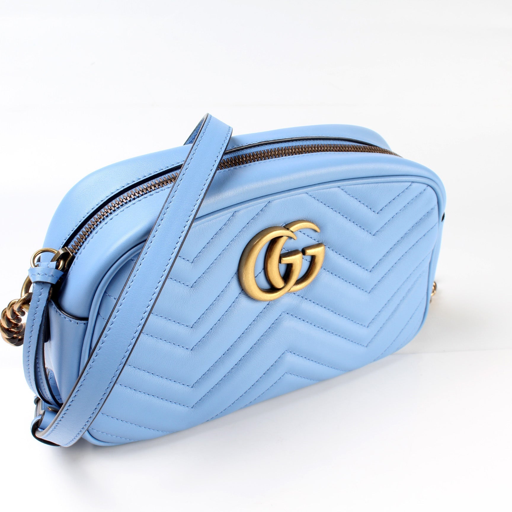 Gucci Marmont Camera Leather Small Crossbody Bag Camera 33