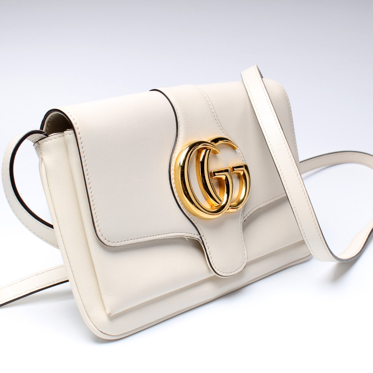 Gucci Arli Calfskin Small Flap Travel Bag