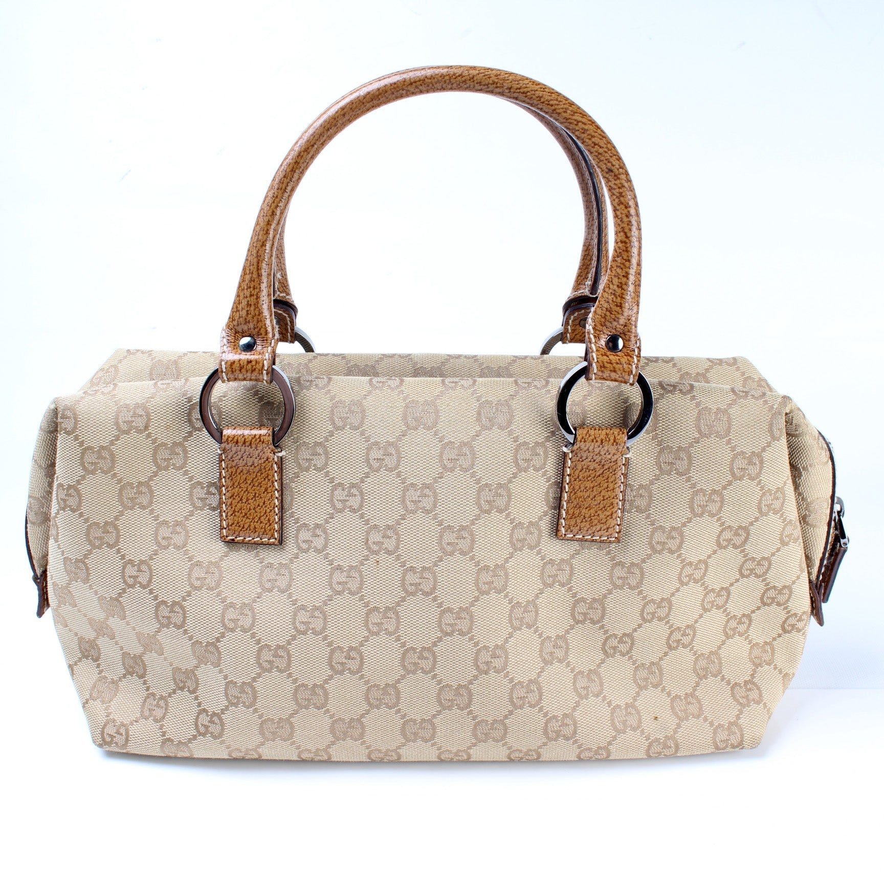 Gucci GG Boston Canvas Mini Bag