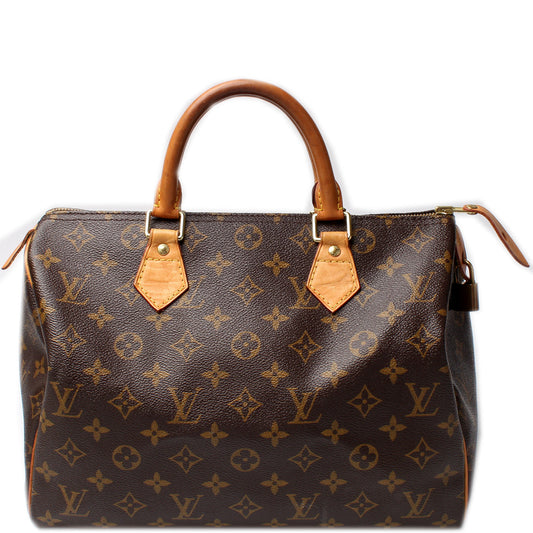 Louis Vuitton Speedy 30 Monogram Handbag Monogram 49