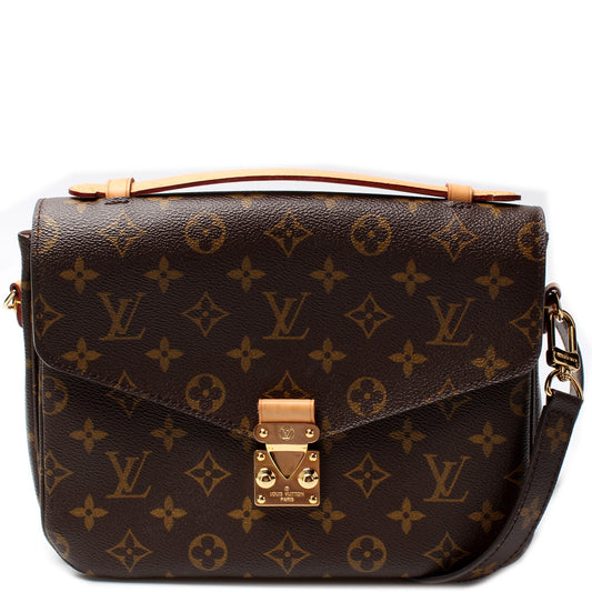 Louis Vuitton Pochette Metis Monogram Clutch Bag Monogram 1