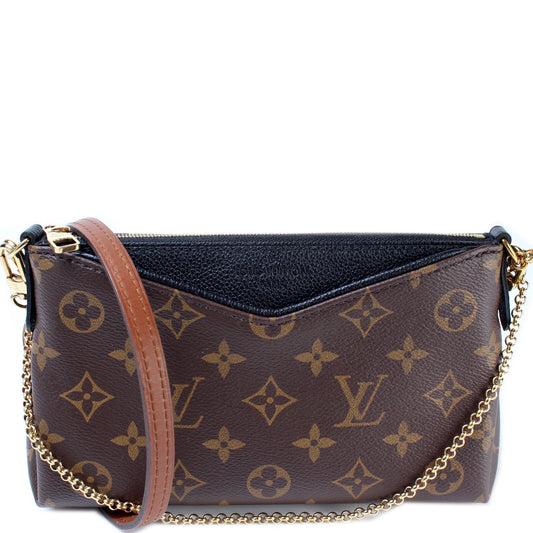 Louis Vuitton Pallas Monogram Clutch Bag Monogram 10