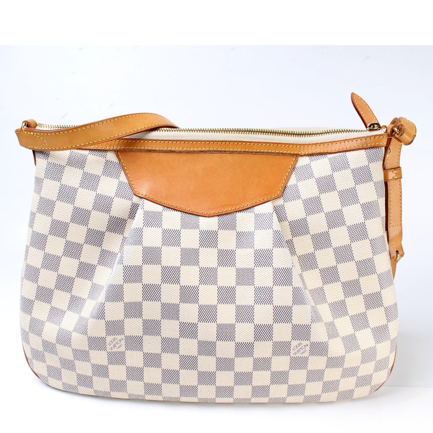Louis Vuitton Siracusa Azur MM Damier Handbag Azur 11