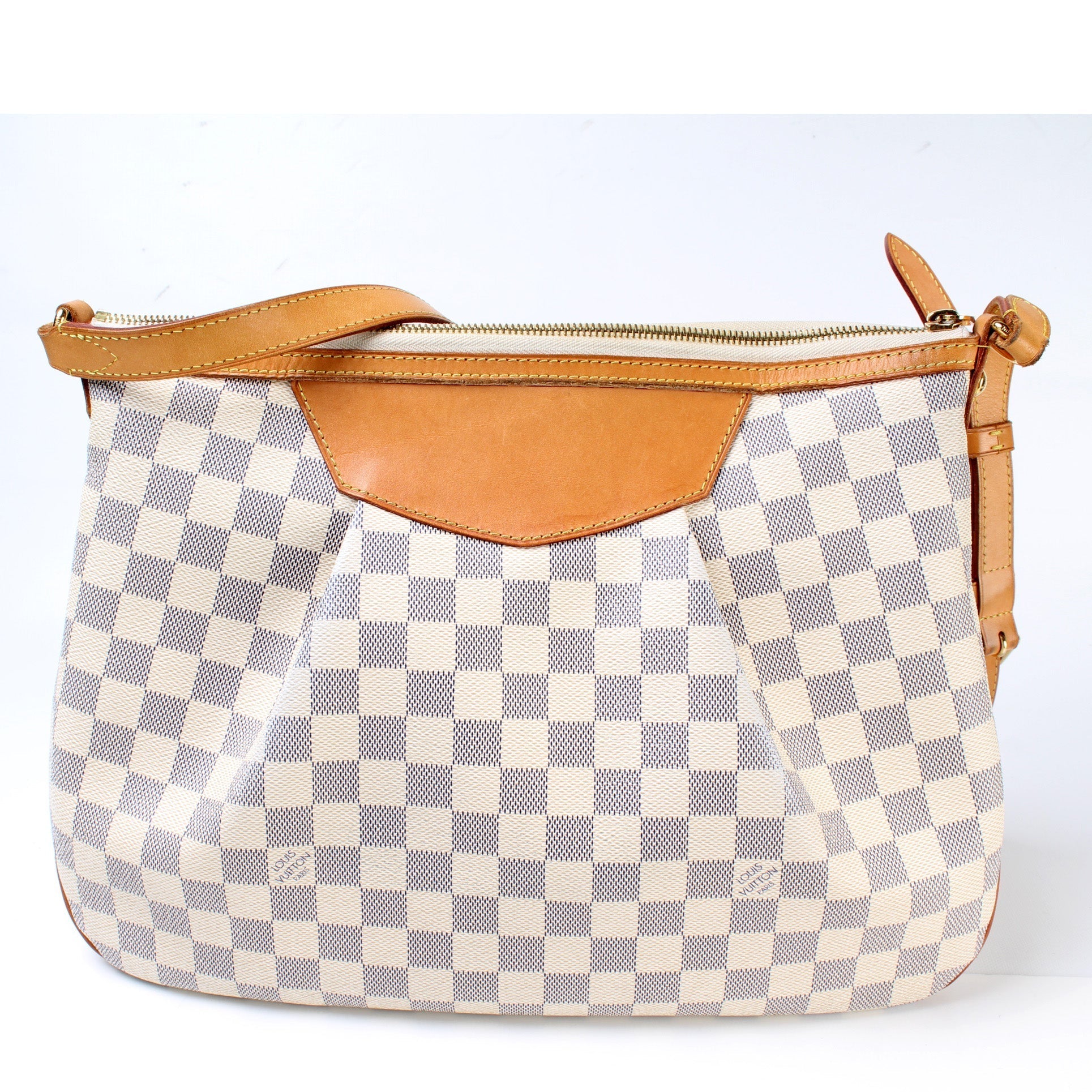 Louis Vuitton Siracusa Azur MM Damier Handbag Azur 12