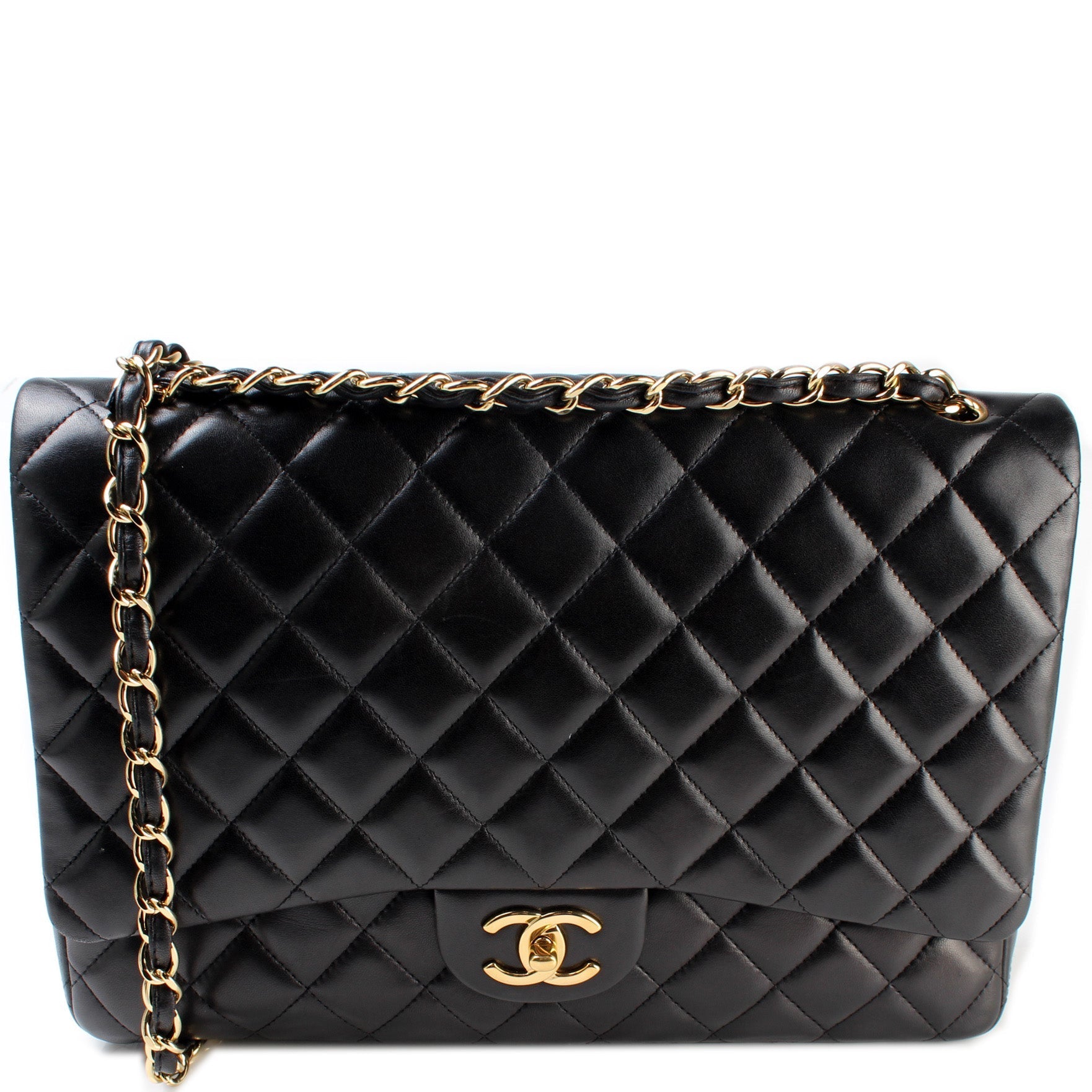 Chanel Classic Flap Maxi Lambskin 16M Handbag 16M 2