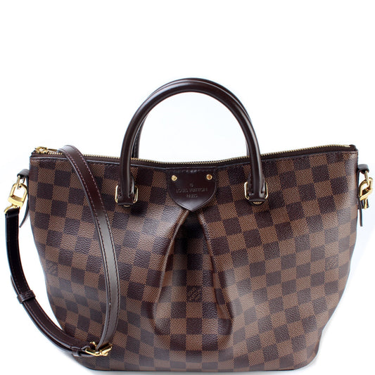 Louis Vuitton Siena Ebene MM Damier Handbag Ebene 8