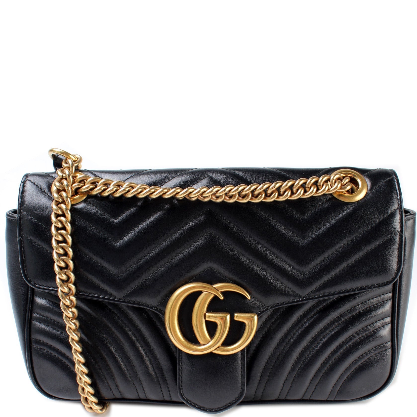 Gucci GG Marmont Small Flap Shoulder Bag