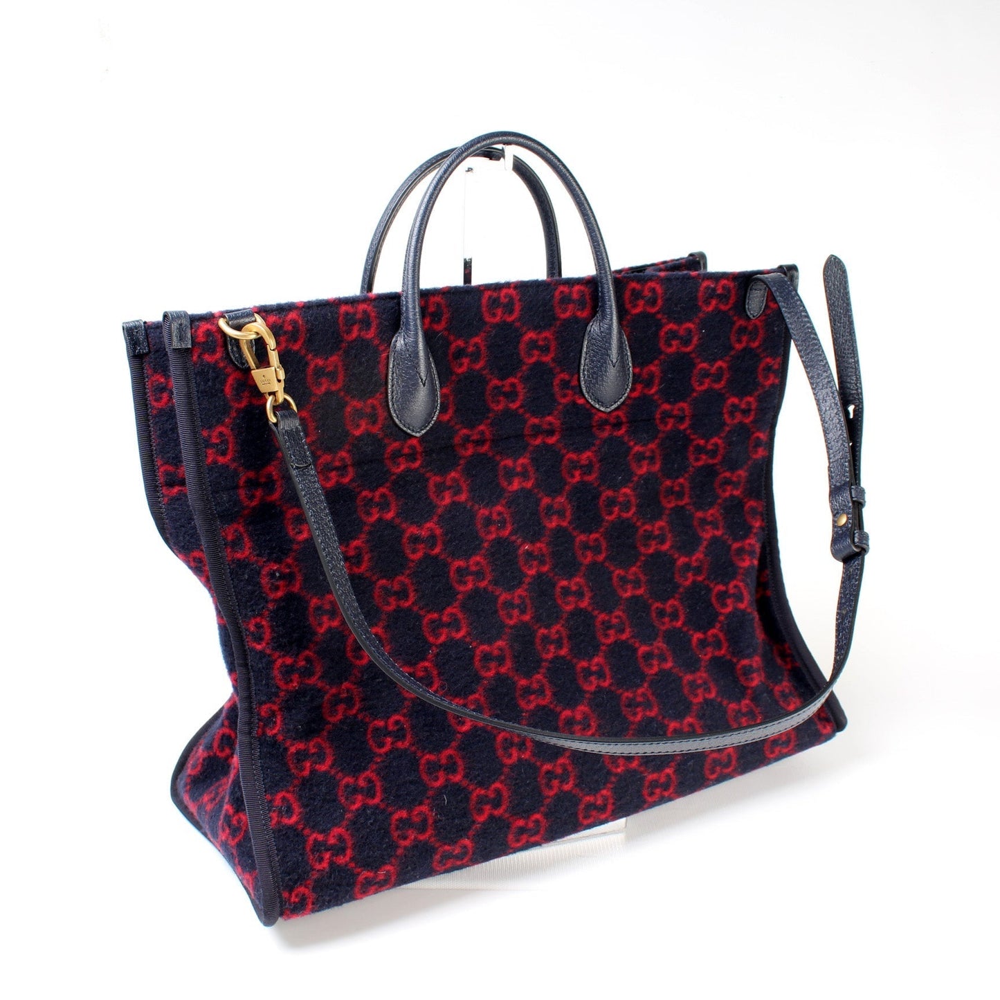 Gucci GG Wool Apparel Tote 2