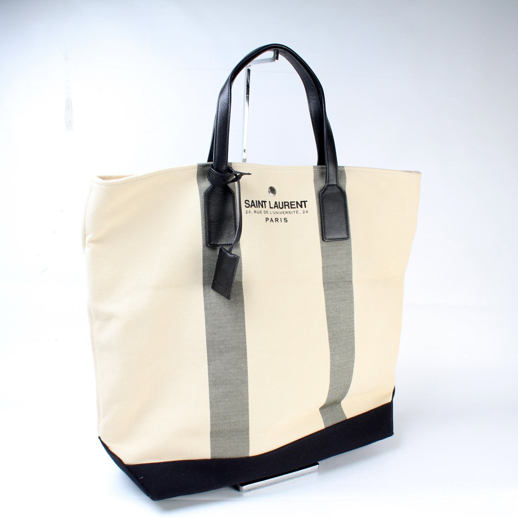 YSL Saint Laurent Saint Laurent Beach Shopping Tote Bag Canvas