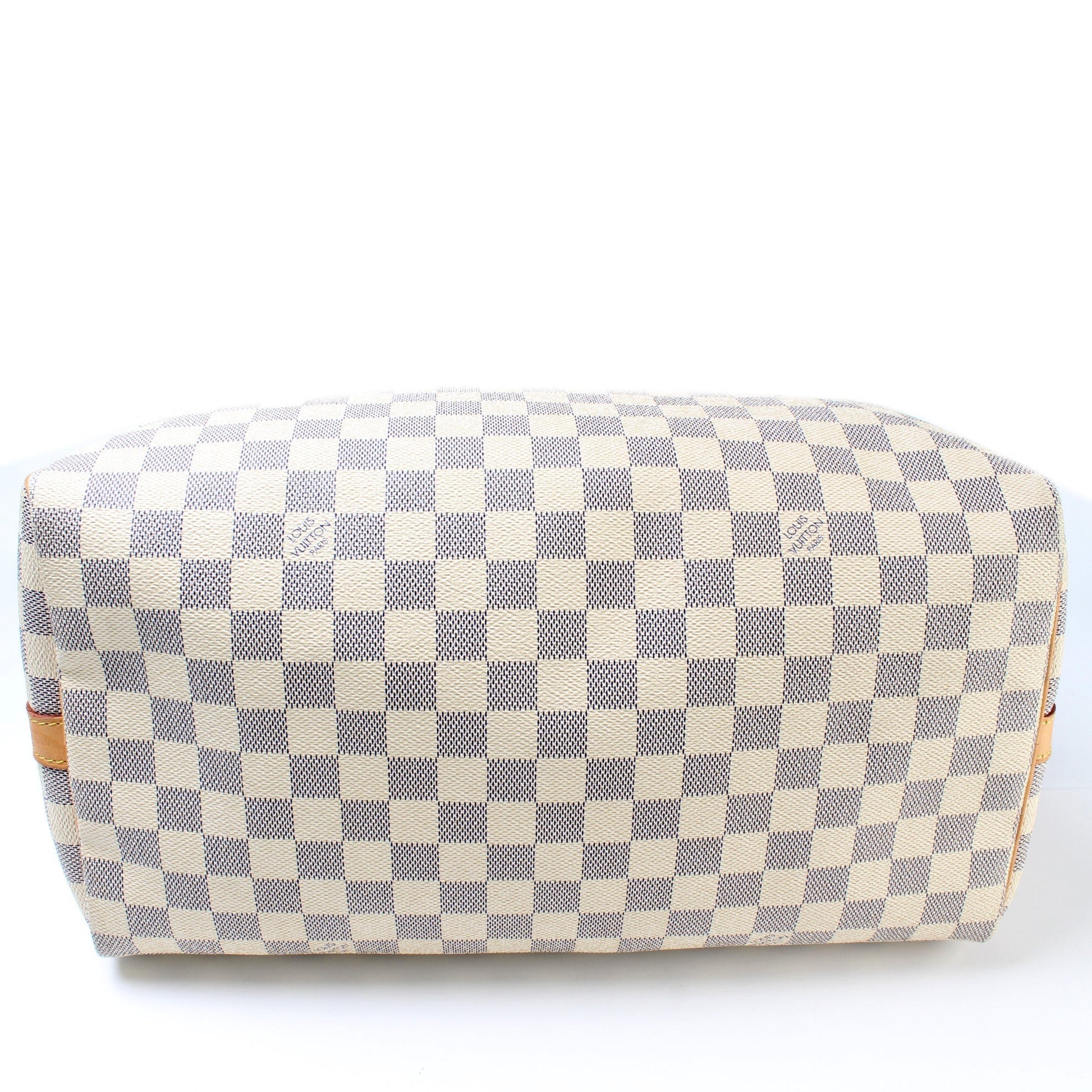 Louis Vuitton Speedy 35 Bandouliere Azur Damier Handbag