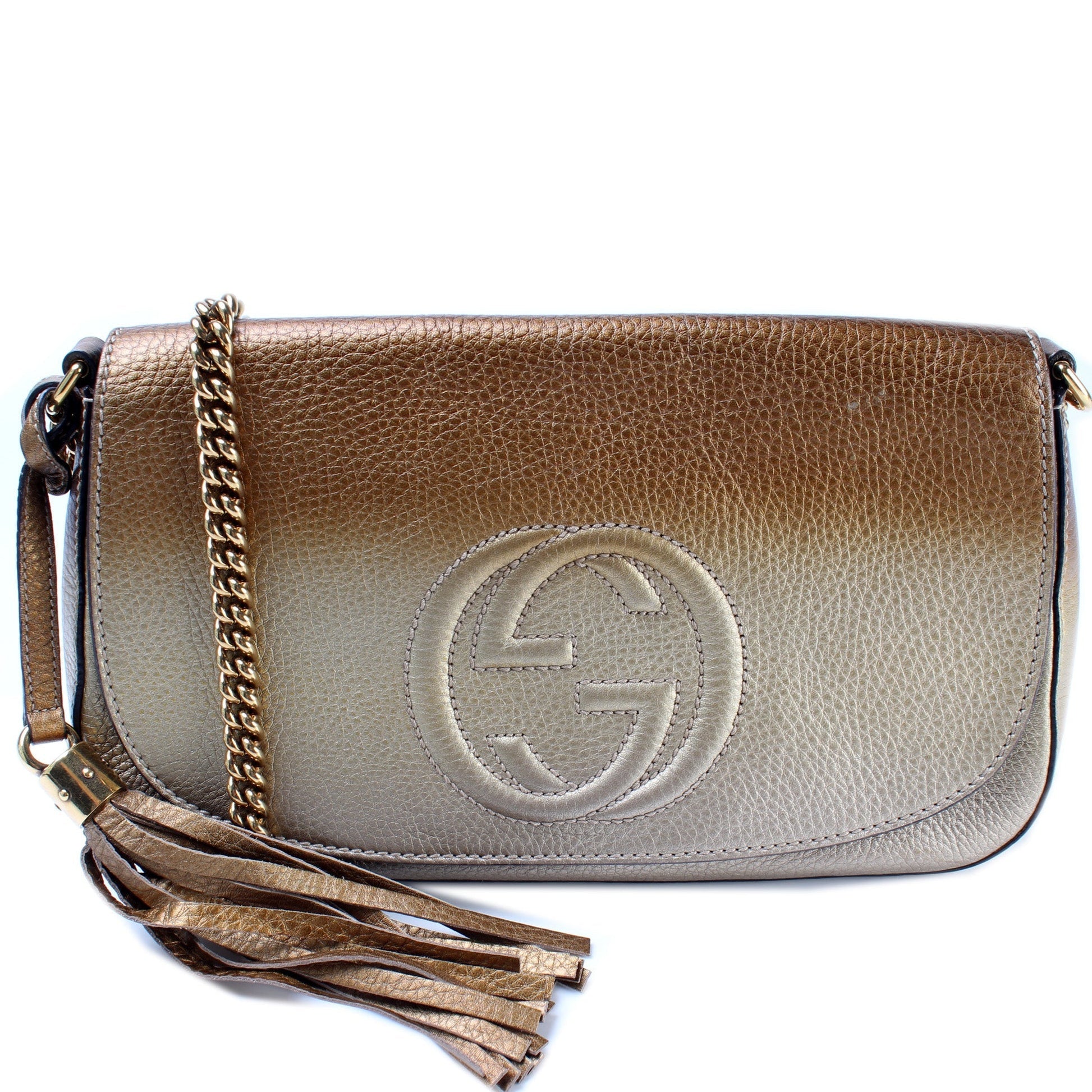 Gucci Soho Medium Chain Crossbody Bag Medium 13