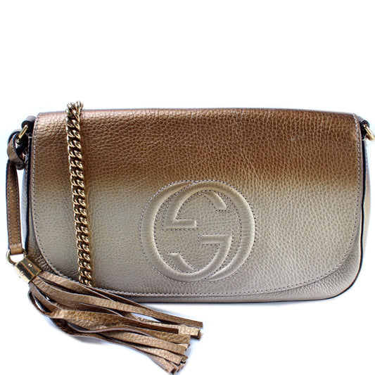 Gucci Soho Medium Chain Crossbody Bag Medium 13