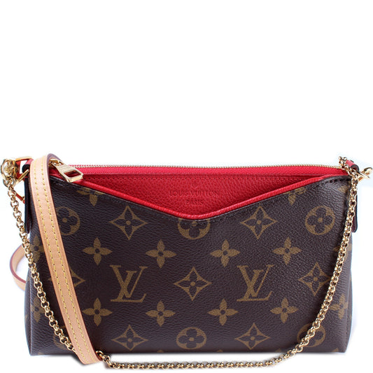 Louis Vuitton Pallas Monogram Clutch Bag Monogram 11
