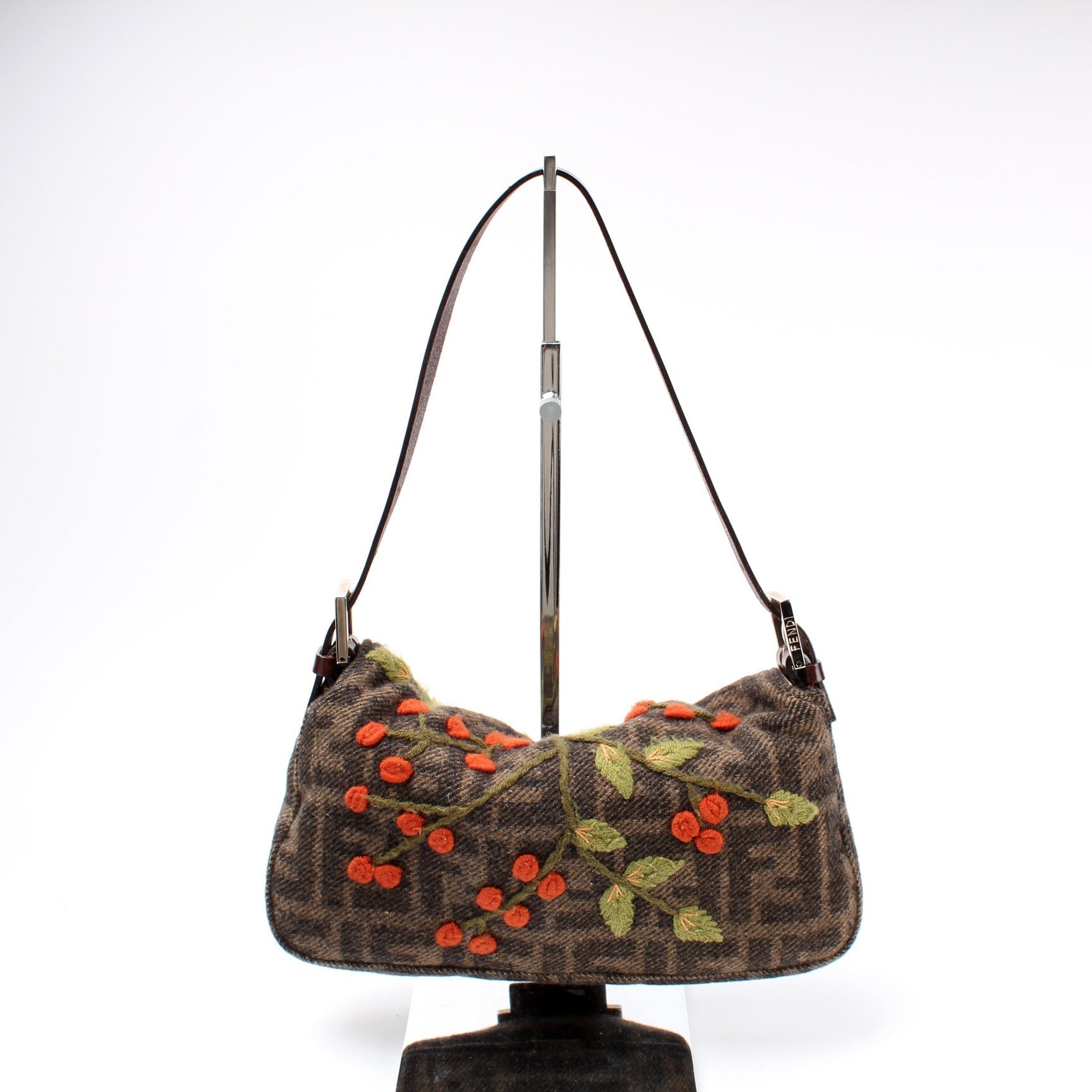 Fendi Mamauette Wool Bag Travel Bag