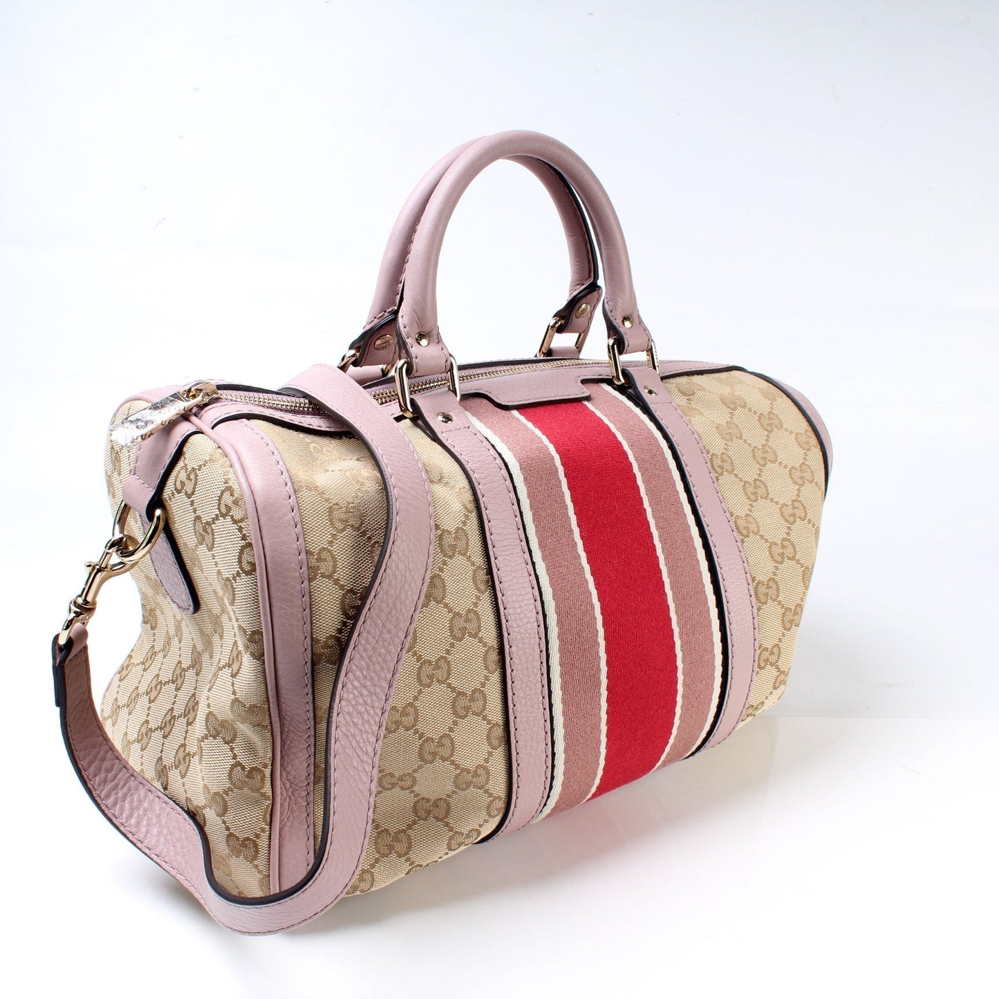 Gucci Boston Bag Canvas Travel Bag Canvas 7