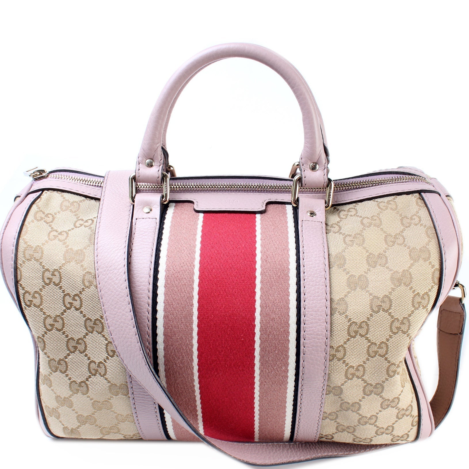 Gucci Boston Canvas Travel Bag Canvas 5
