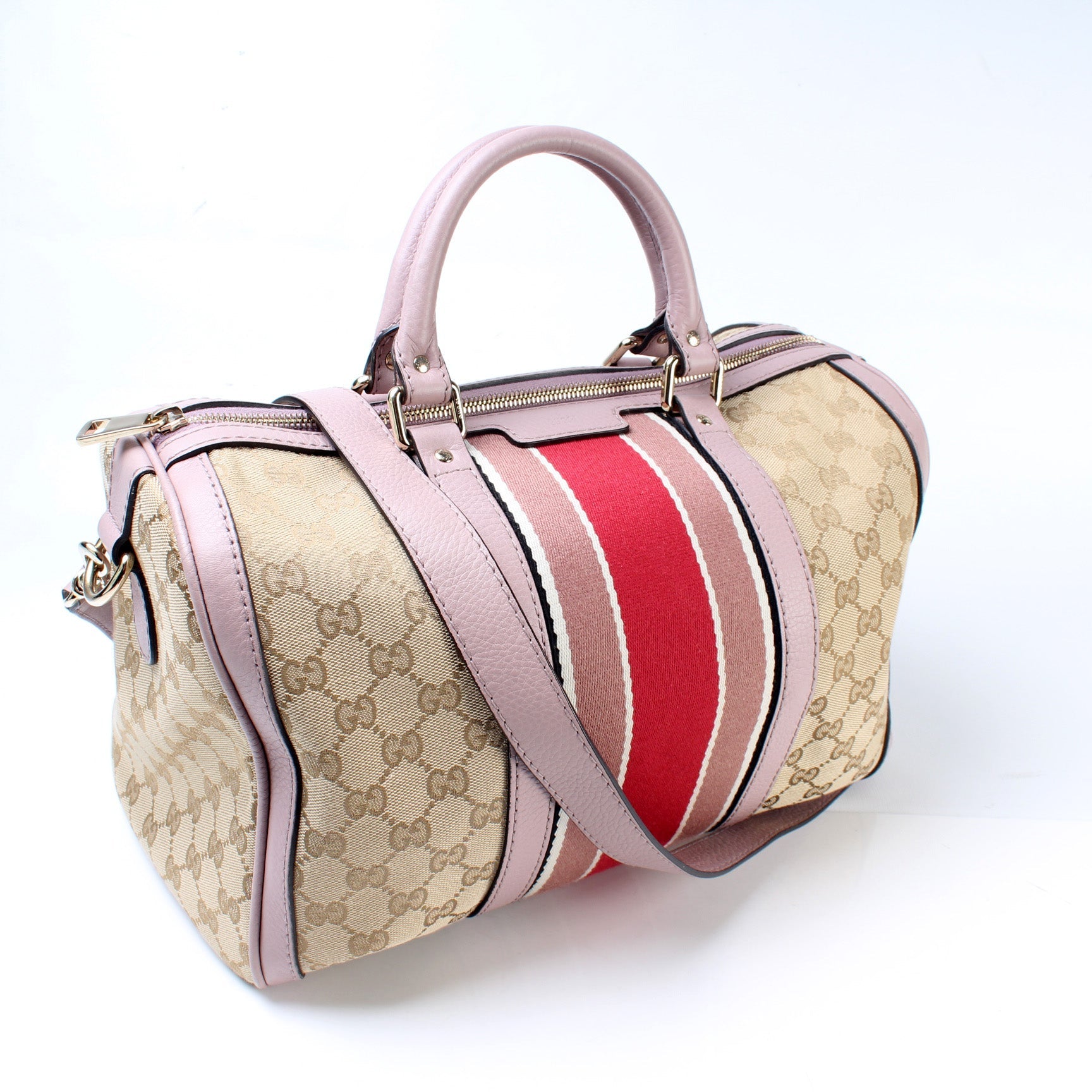 Gucci Boston Canvas Travel Bag Canvas 5