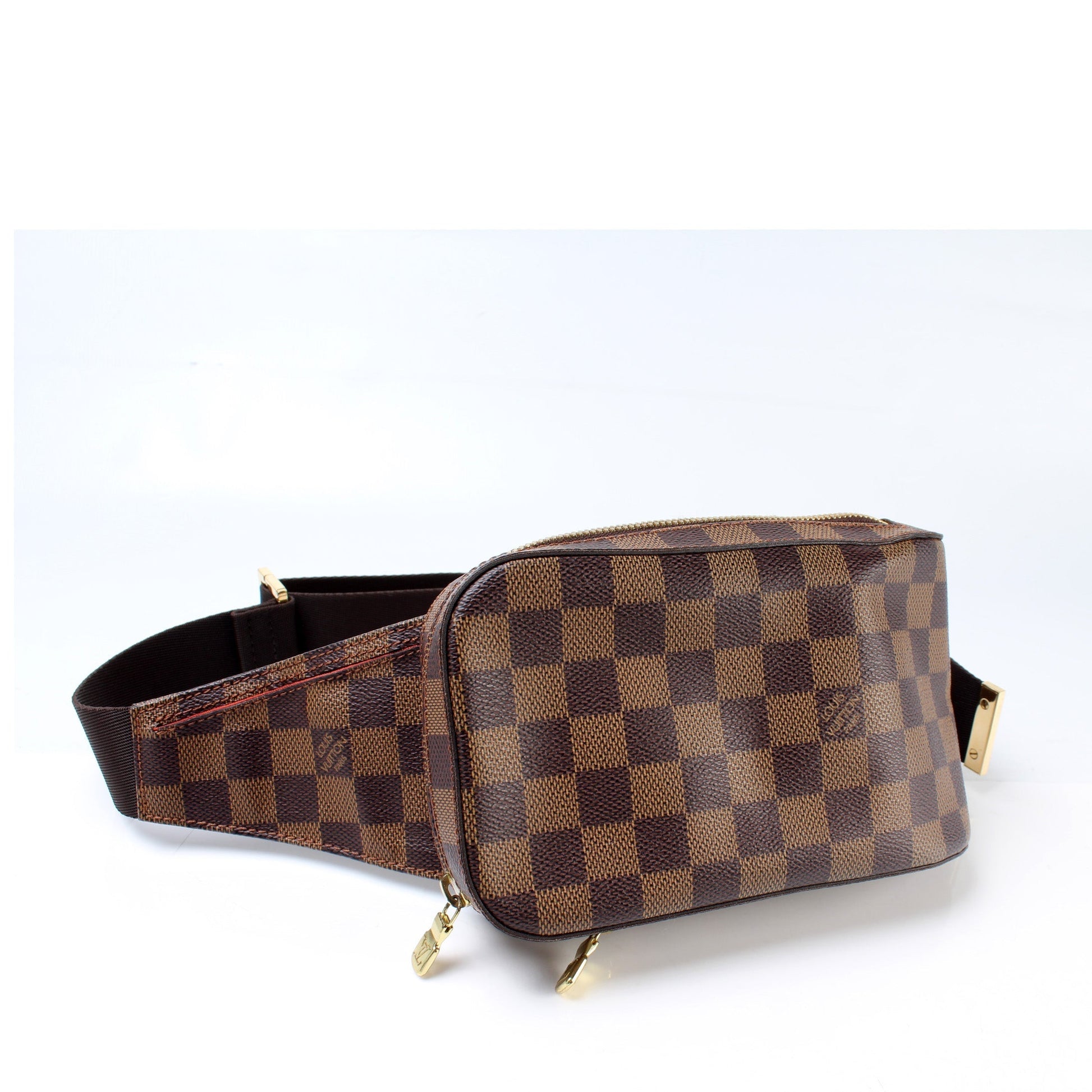 Louis Vuitton Geronimos Ebene Damier Handbag Ebene 19