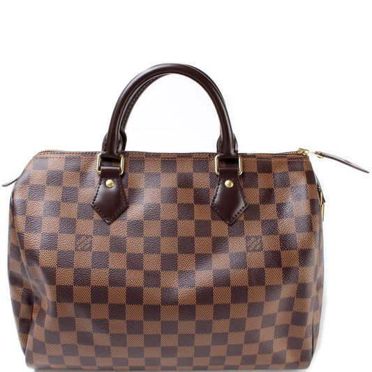 Louis Vuitton Speedy 30 Ebene Damier Handbag Ebene 29
