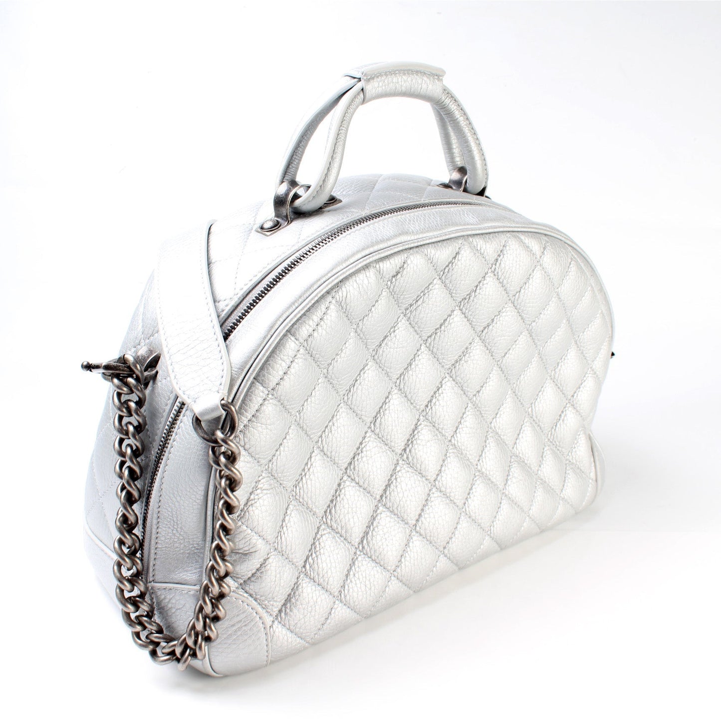 Chanel Airlines Round Trip Bowling Handbag