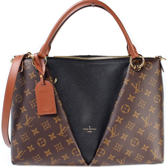 Louis Vuitton V Monogram MM Tote Bag