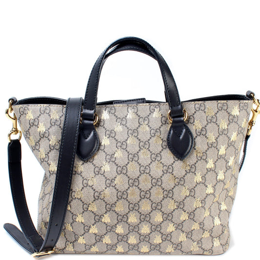 Gucci GG Supreme Canvas Small Tote Bag