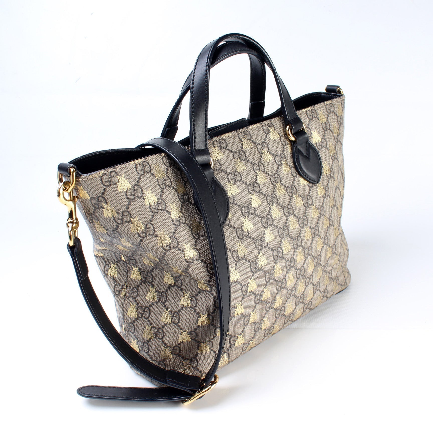 Gucci GG Supreme Canvas Small Tote Bag
