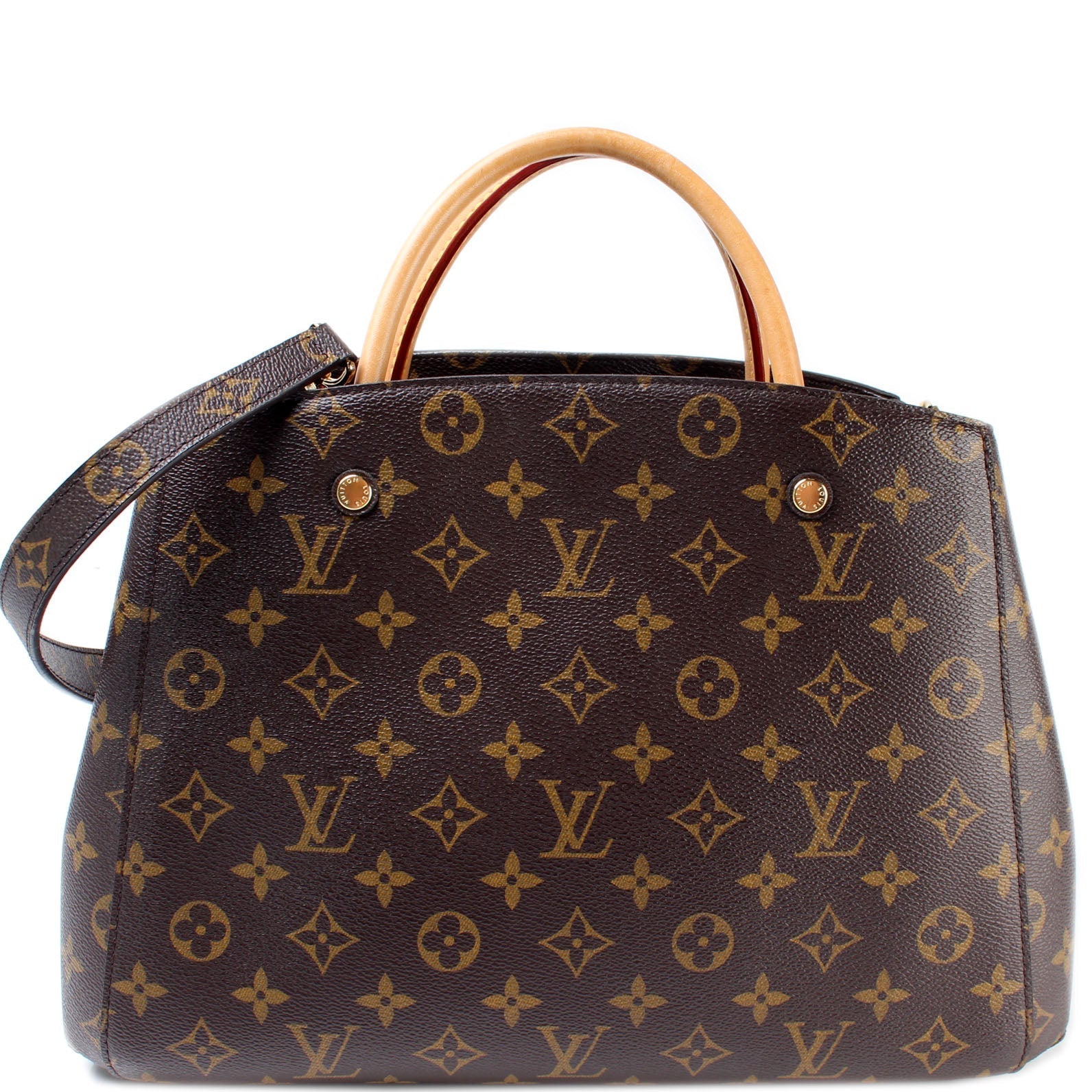 Louis Vuitton Montaigne MM Monogram Handbag Monogram 9