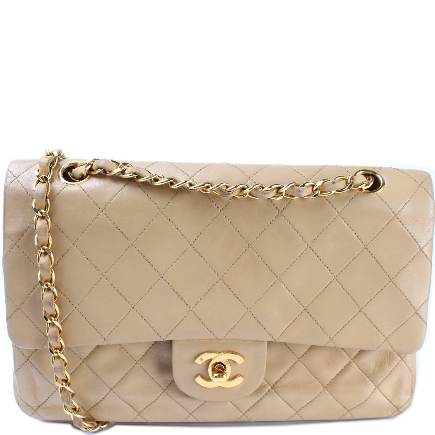 Chanel Classic Flap Medoum Lambskin 00-005M Handbag