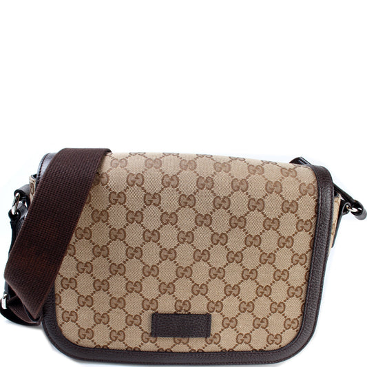 Gucci GG Messenger Canvas Travel Bag Messenger 4