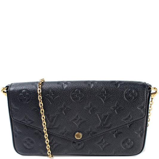 Louis Vuitton Pochette Felicie Empreinte Clutch Bag Empreinte 25