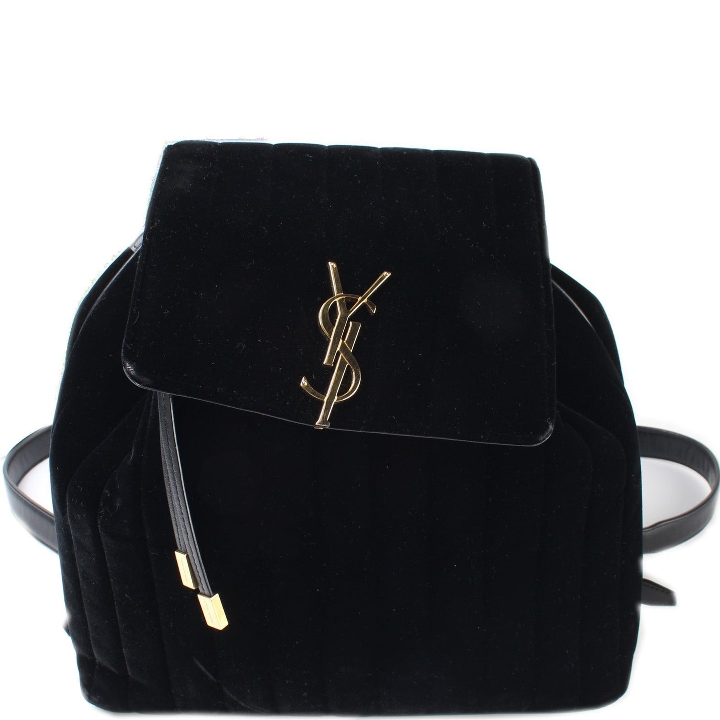 YSL Saint Laurent Vicky Velvet Backpack Bag