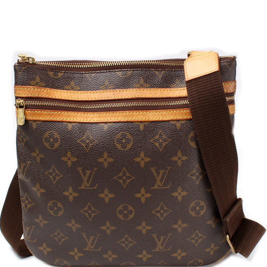 Louis Vuitton Pochette Bosphore Monogram Clutch Bag Bosphore Monogram
