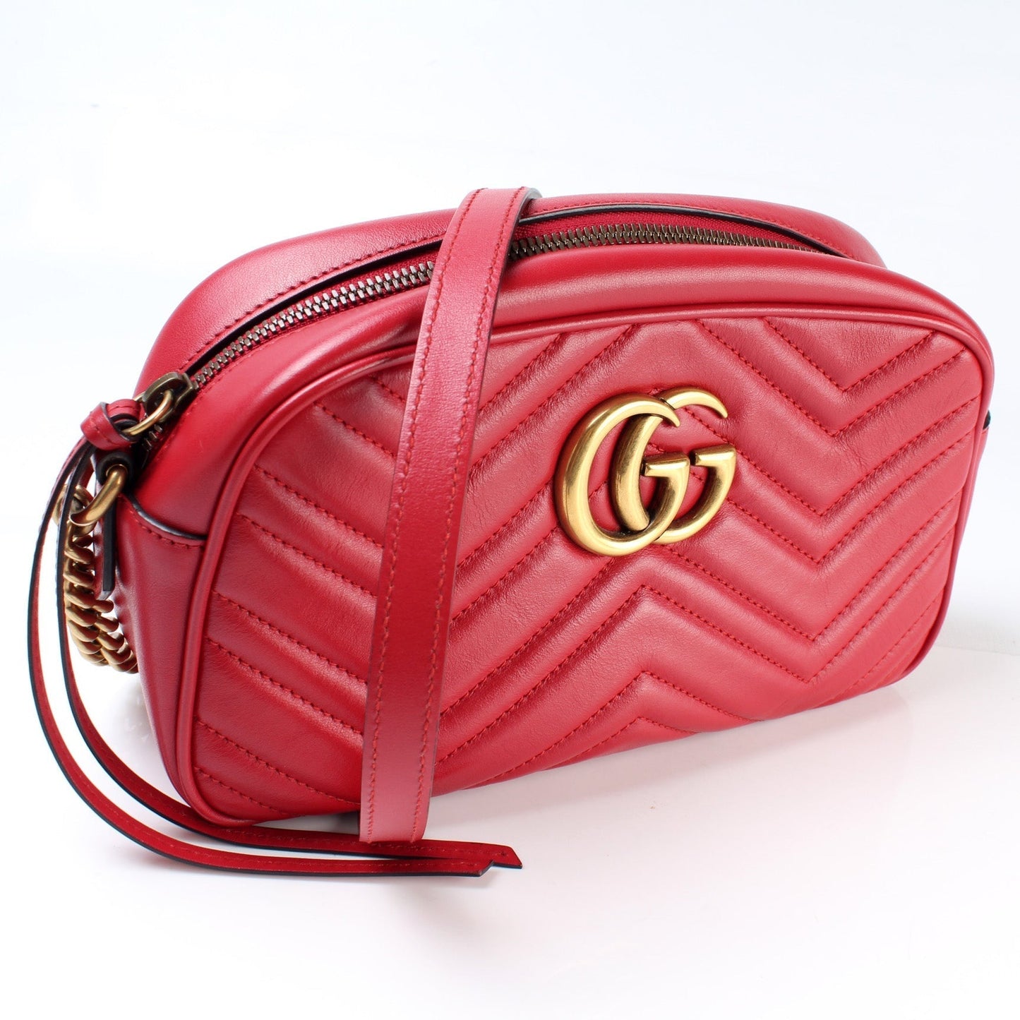 Gucci Marmont Camera Leather Small Crossbody Bag Camera 38