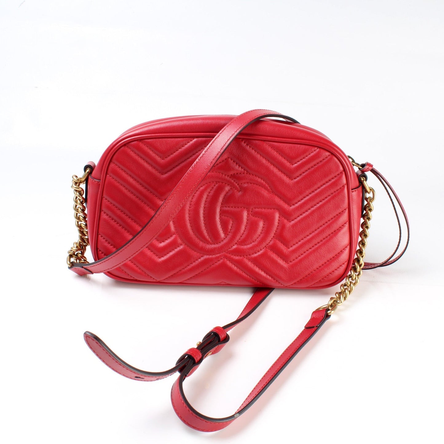 Gucci Marmont Camera Leather Small Crossbody Bag Camera 38