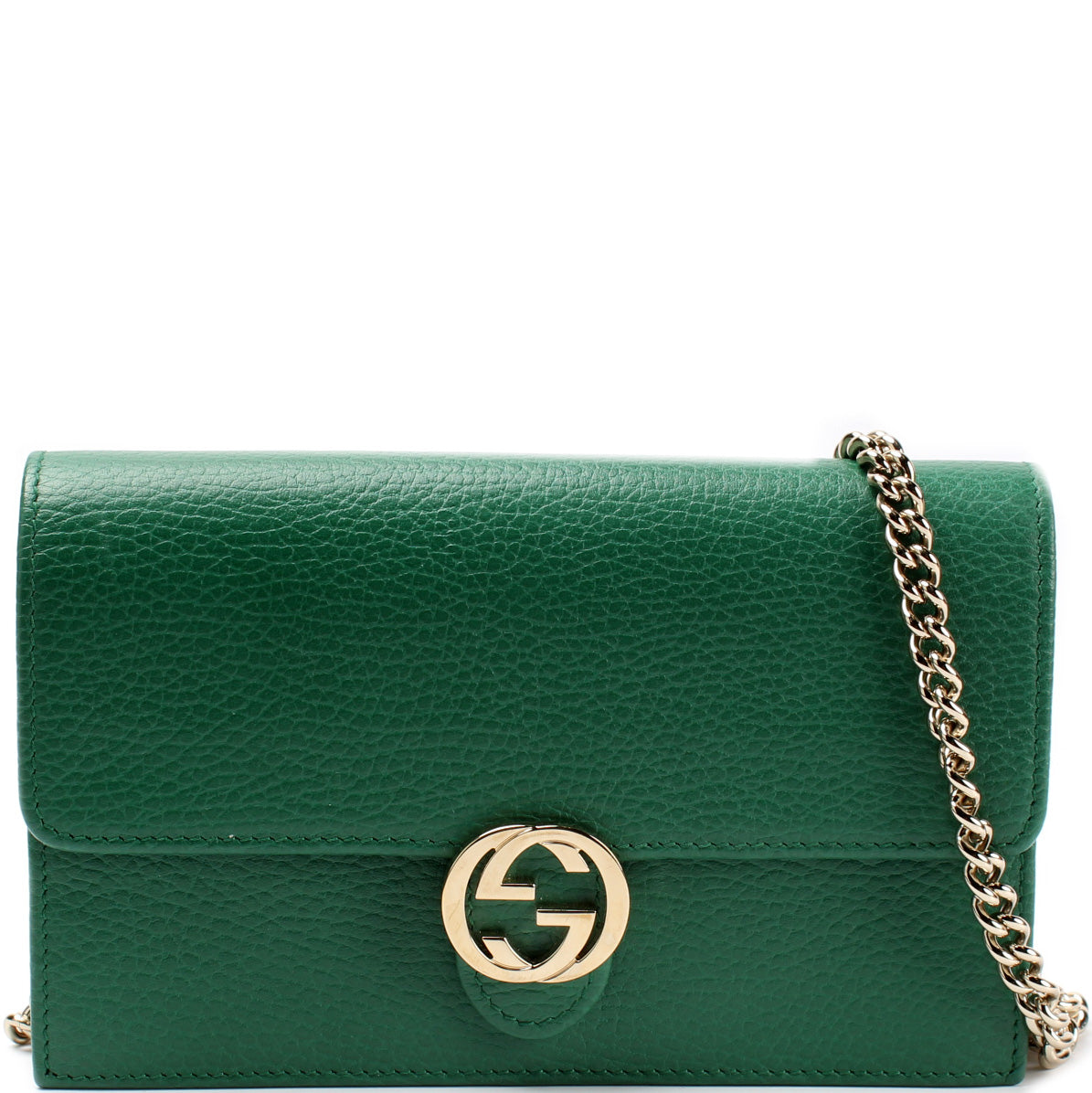 Gucci Dollar Interlocking Calfskin Travel Bag