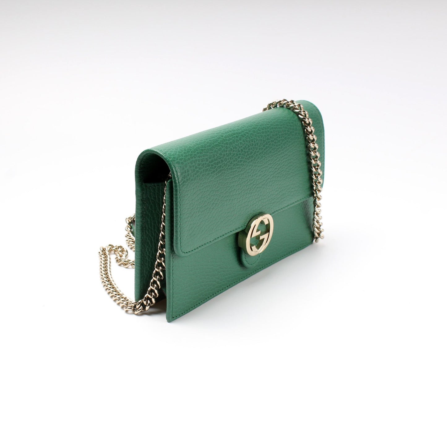 Gucci Dollar Interlocking Calfskin Travel Bag
