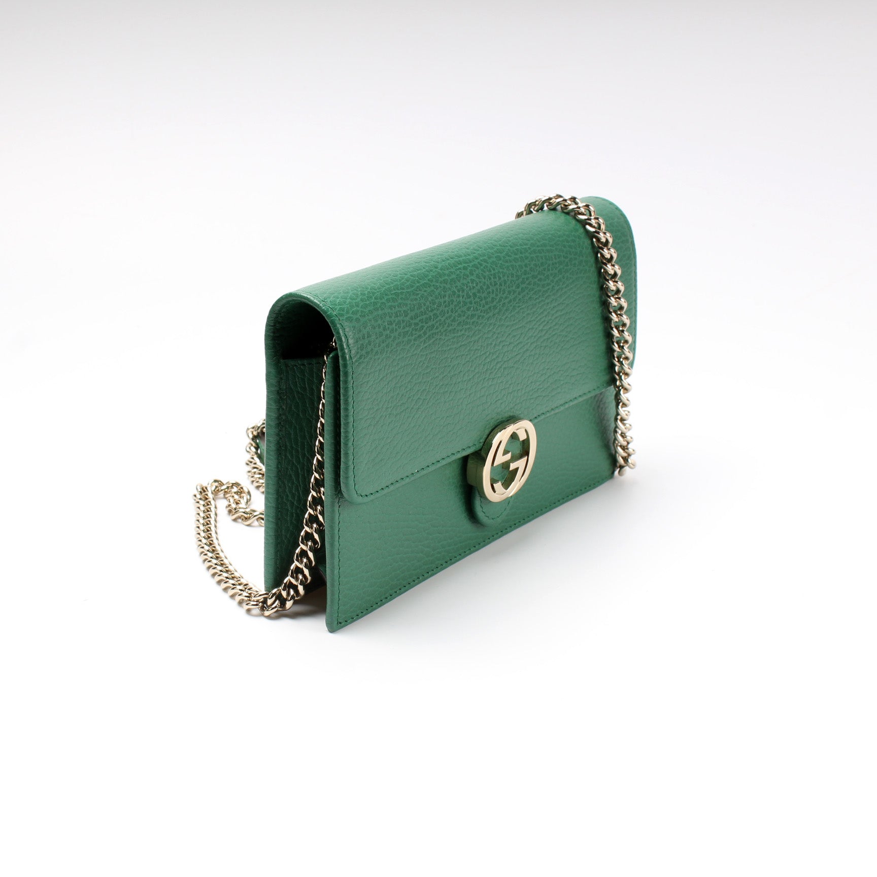 Gucci Dollar Interlocking Calfskin Travel Bag