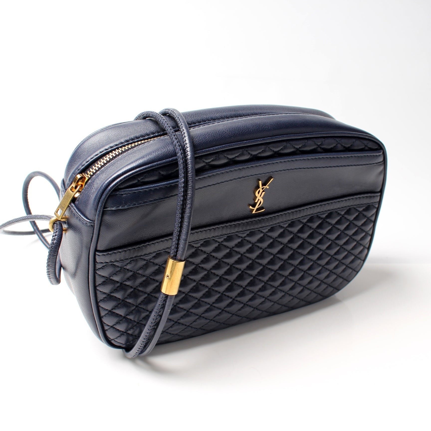 YSL Saint Laurent Saint Laurent Victoire Camera Lambskin Bag Travel Bag