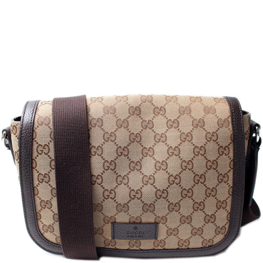 Gucci GG Messenger Canvas Travel Bag Messenger 5