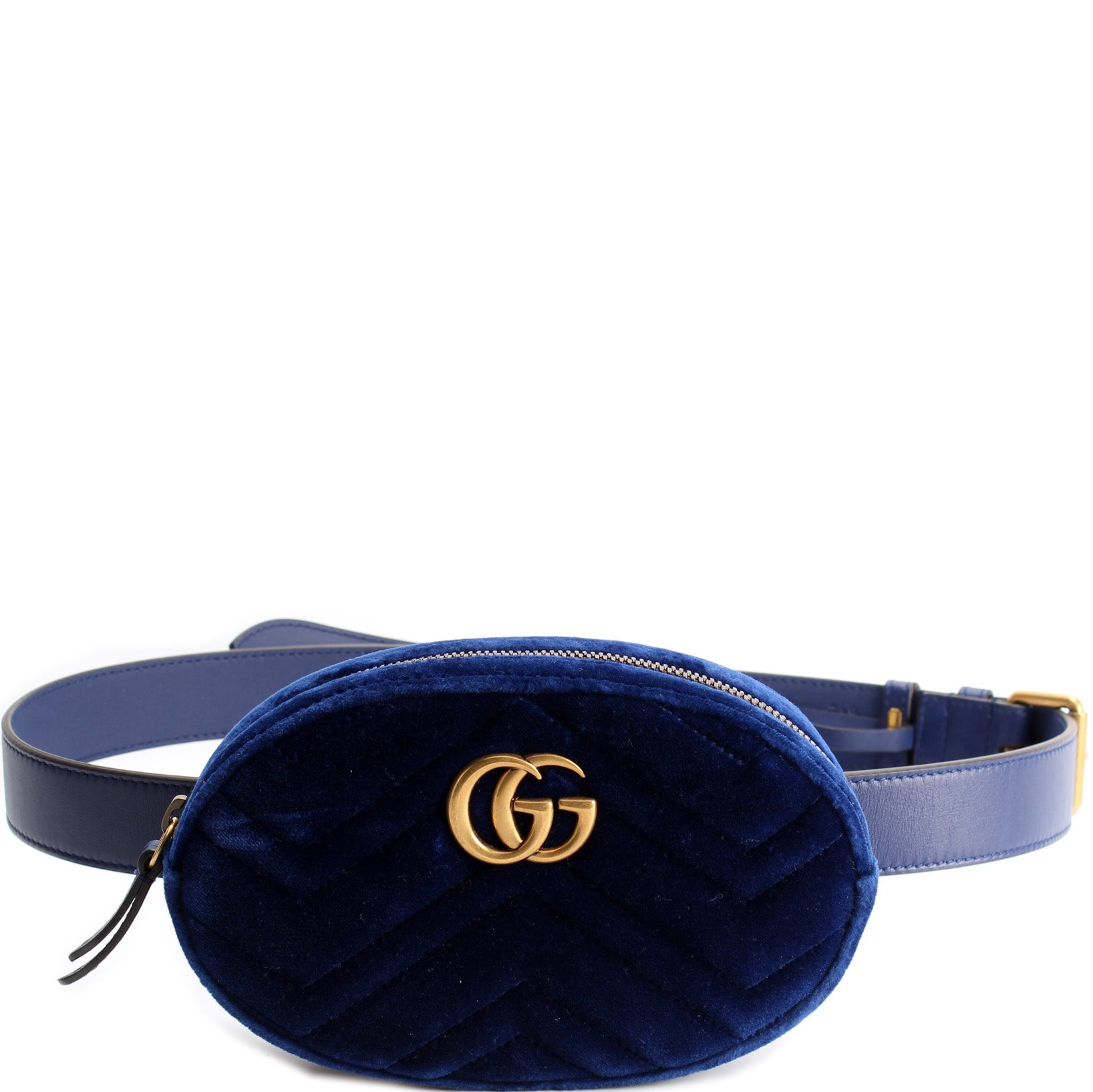 Gucci Marmont Velvet Belt