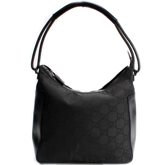 Gucci 001. GG Nylon Shoulder Bag