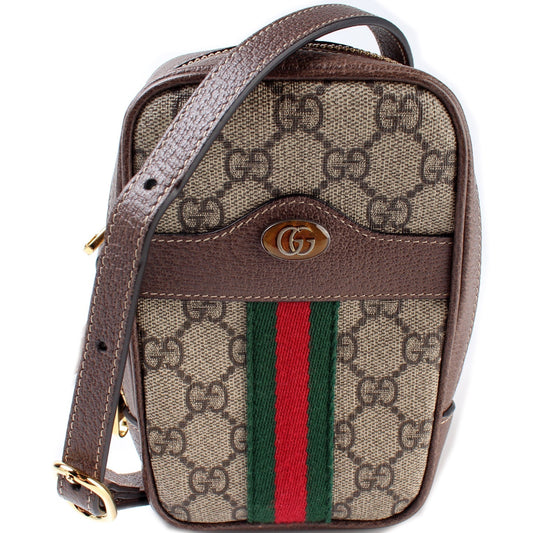Gucci Ophidia GG Supreme Double Zip Travel Bag
