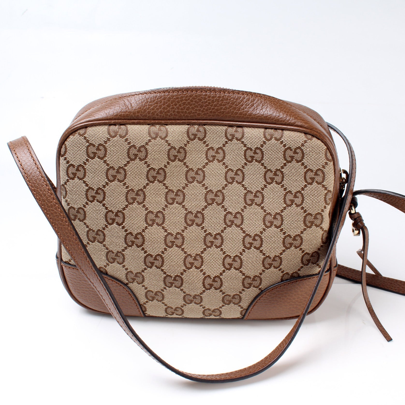 Gucci Bree GG Cnavas Crossbody Bag