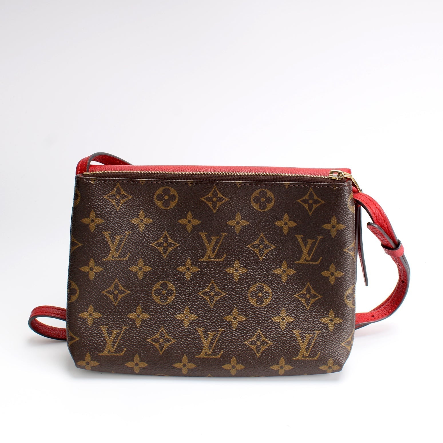 Louis Vuitton Pochette Twice Monogram Clutch Bag Monogram 1