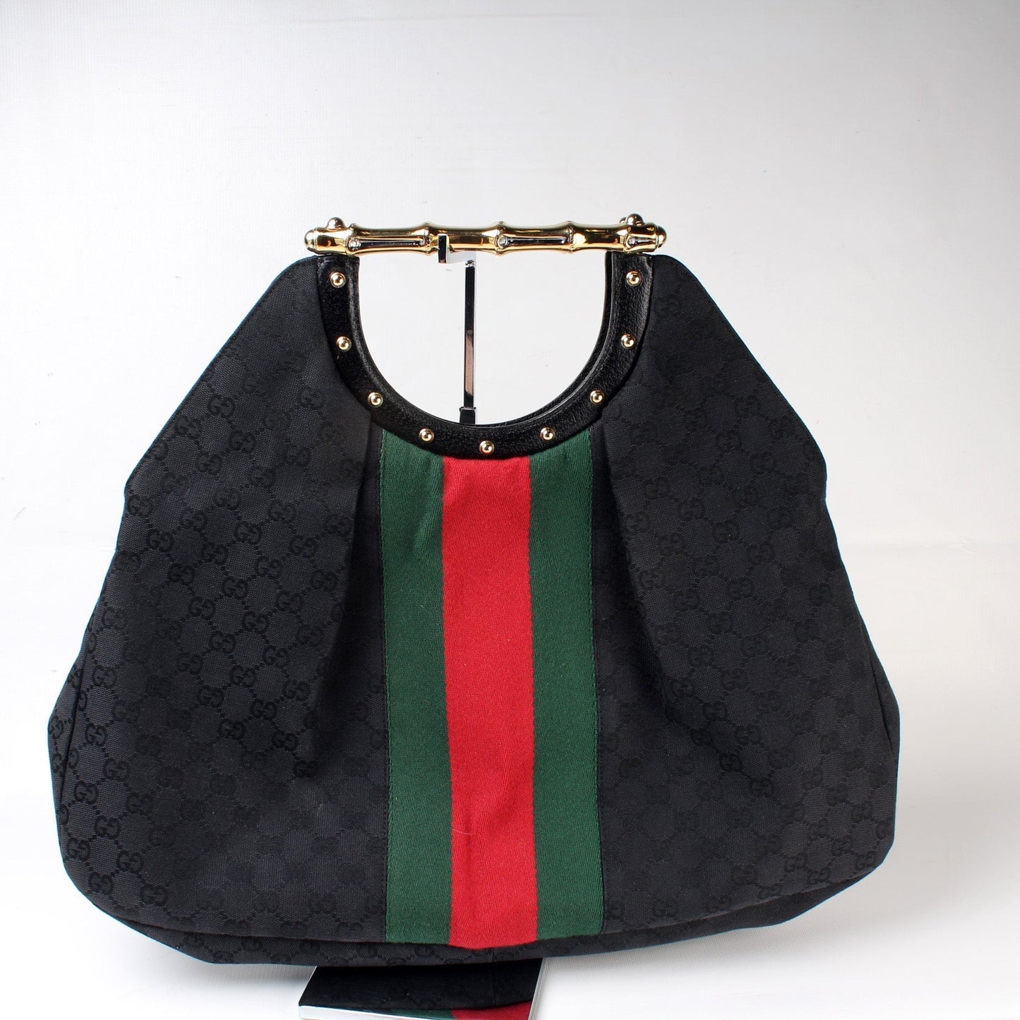 Gucci 128989Gg Canvas Travel Bag