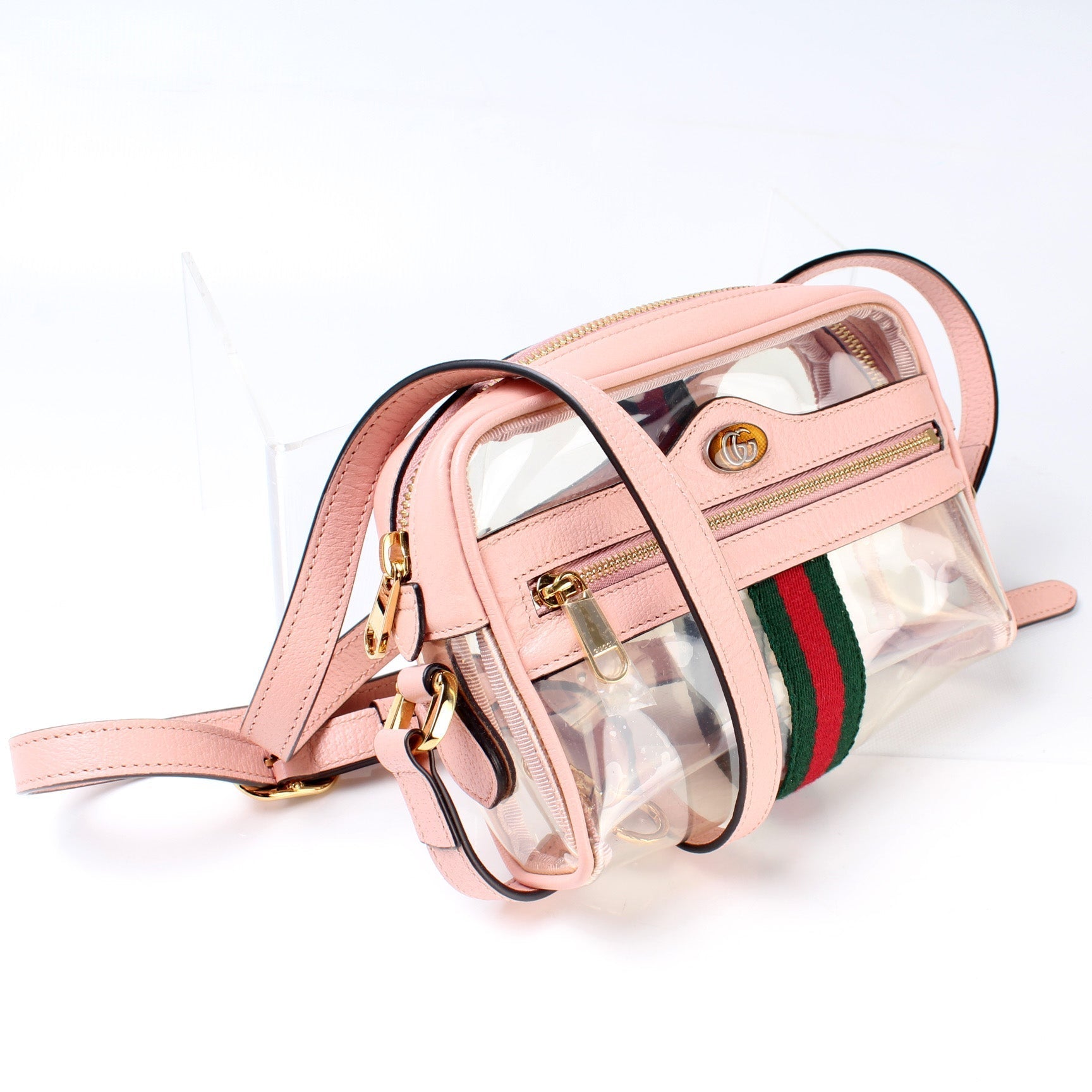 Gucci GG Transparent Ophidia Mini Travel Bag Ophidia 1
