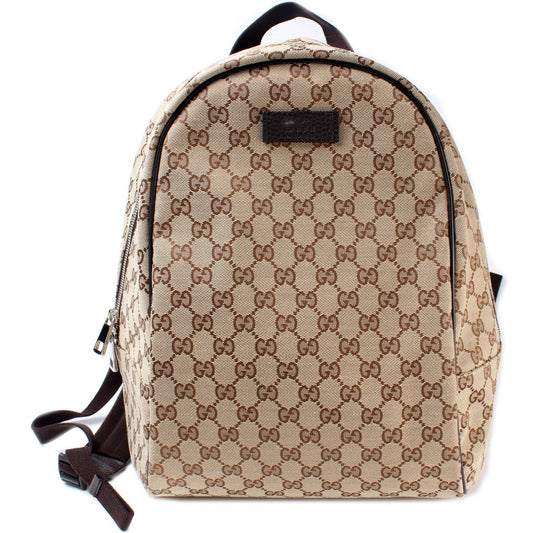 Gucci GG Backpack Canvas Backpack 2