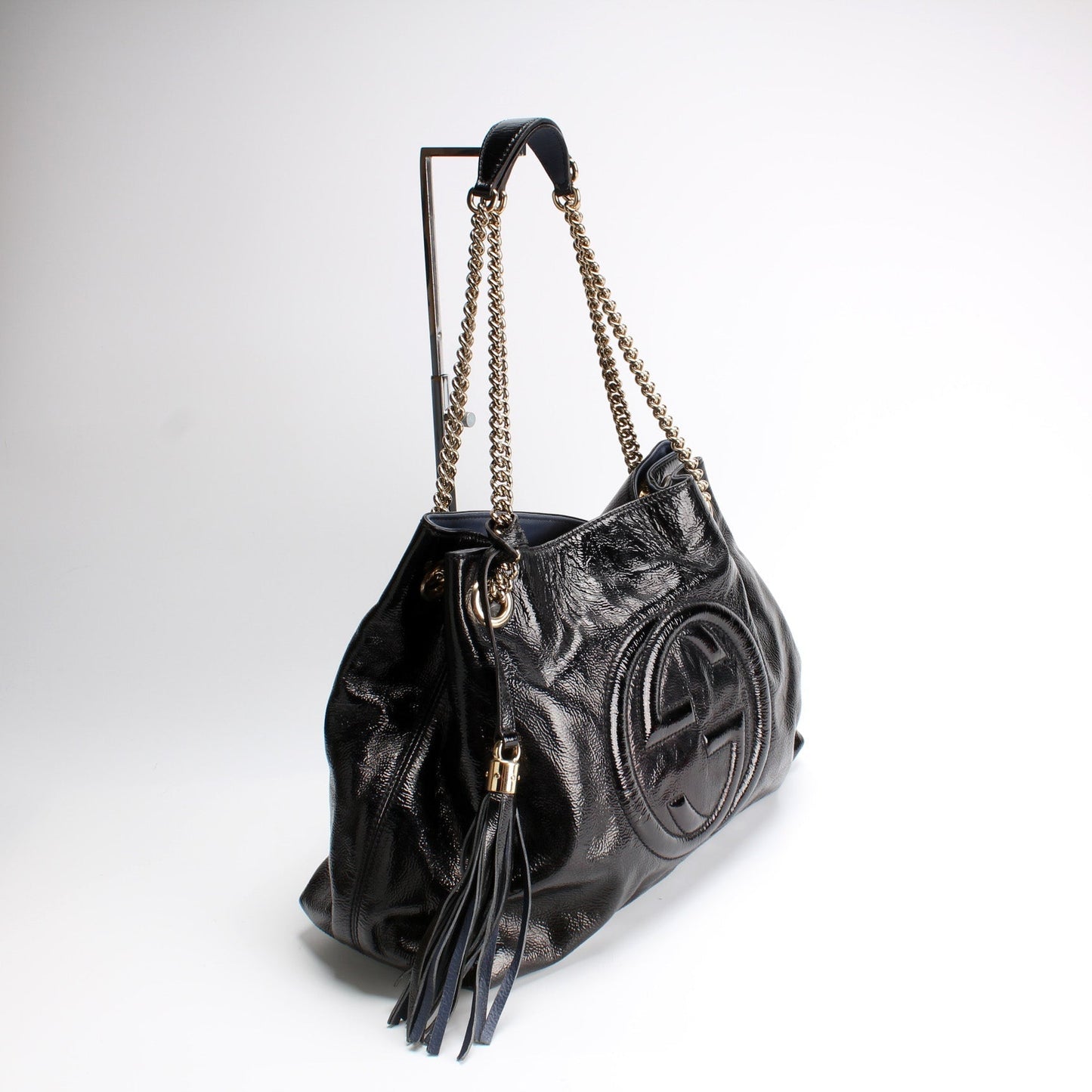 Gucci Soho Leather Medium Shoulder Bag 22