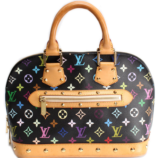 Louis Vuitton Alma PM Monogram Multicolor Handbag Multicolor Monogram
